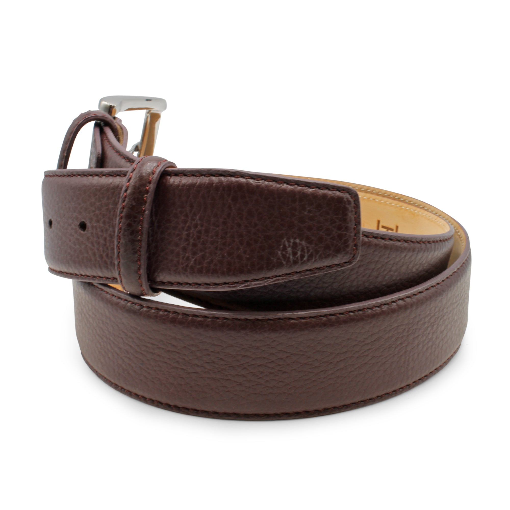 Cervo Texture Mottled Leather Belt 40mm – Huxley Tanner