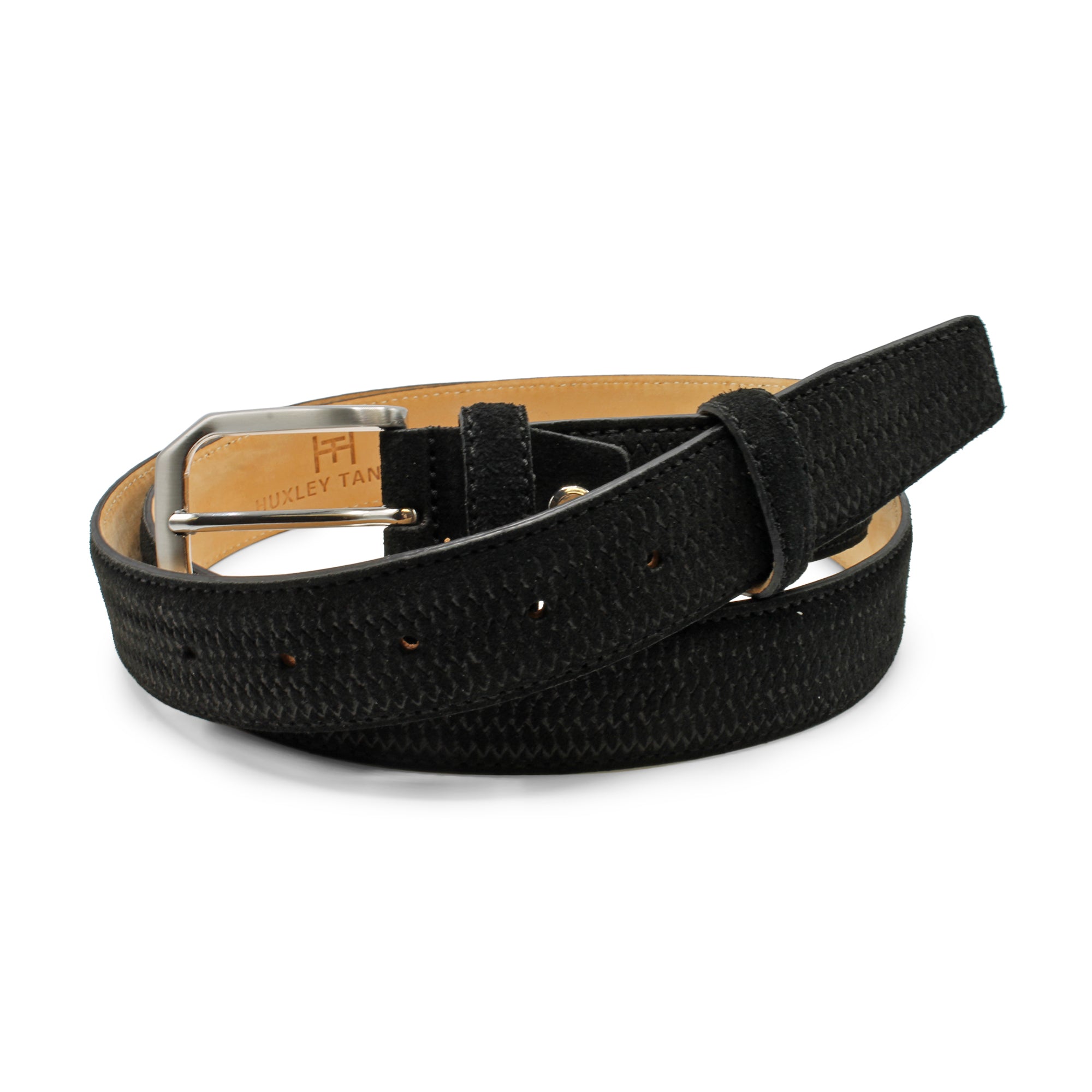 Basket Weave Suede Belt 35mm – Huxley Tanner